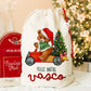 Saco de Natal para Prendas Personalizado